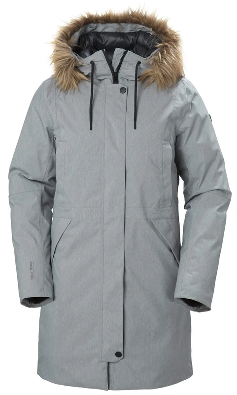 Hellyhansen Alva 2.0 Parka Women's Parka - Grey Melange, M