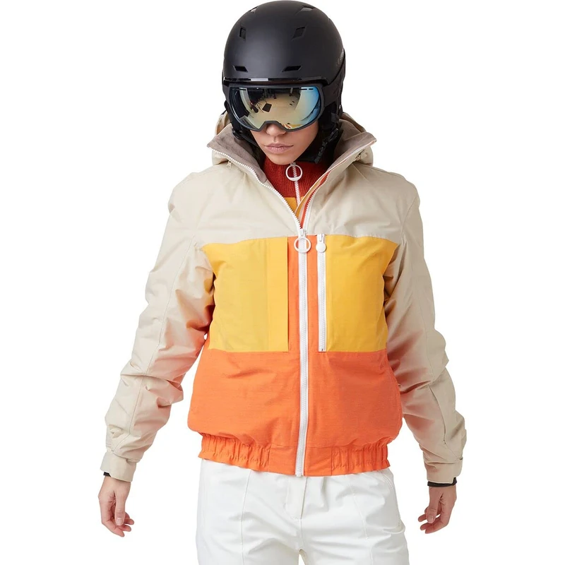 Hellyhansen Tricolore Insulated Jacket Women's Jacket - Pelican, XS
