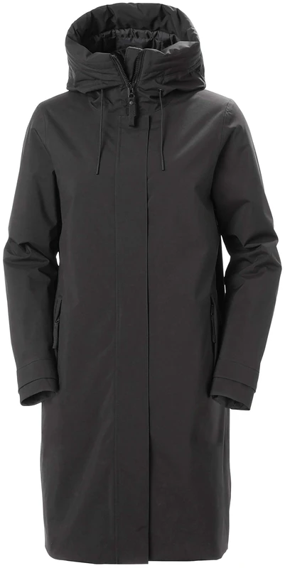 Helly Hansen Women's W Victoria Ins Rain Coat - Black, L