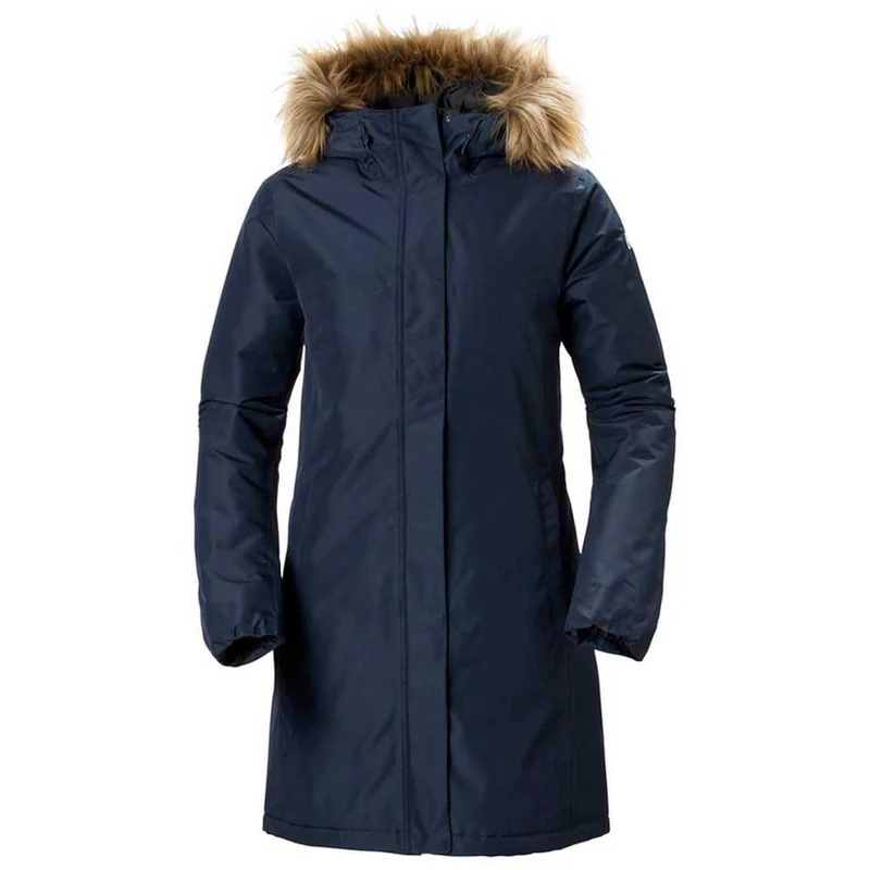 Helly Hansen Women's W Aden Winter Parka, Navy, XS