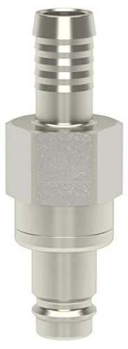 Pack of 10 Compressed Air Coupling Coupling Plug ESIG 10 SAB Lüdecke Plug Nipple SLW 10 Hose Nozzle DN 10