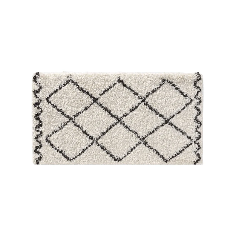 Douceur d'Intérieur Rectangular Decorative Rug, Polypropylene, Beige, 120 x 170 cm