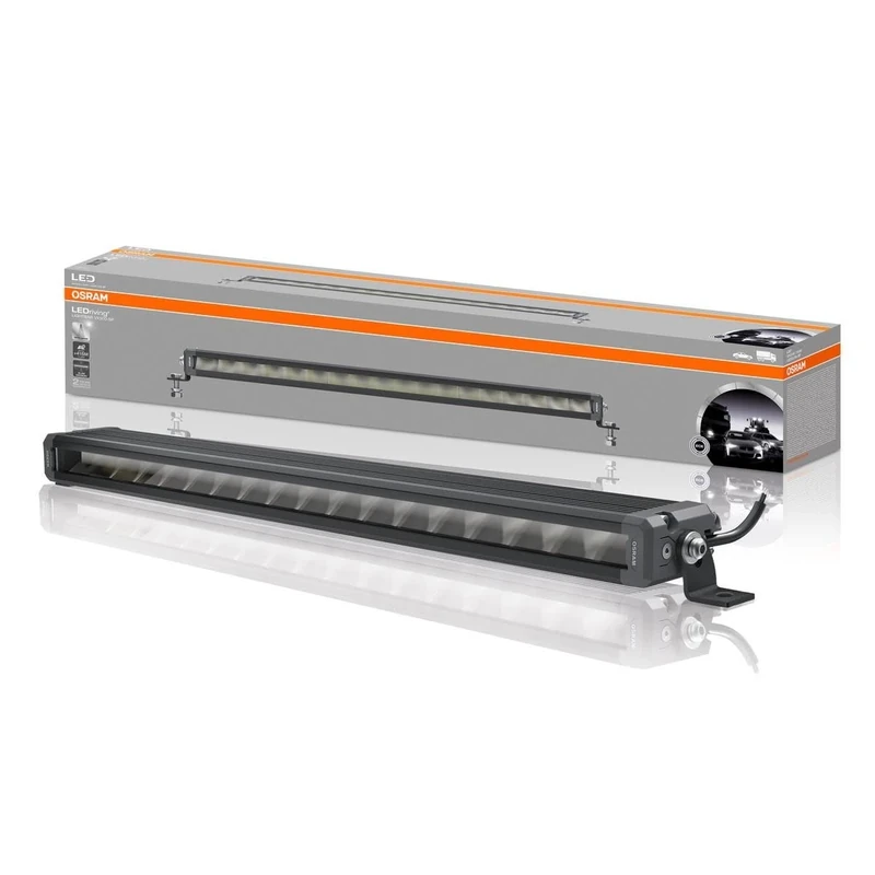 LEDriving LIGHTBAR VX500-SP, LED driving lights for high beam, spot, 2800 lumens, light beam up to 415 m, LED light bar 12V/24V, ECE approval LEDDL116-SP, Black