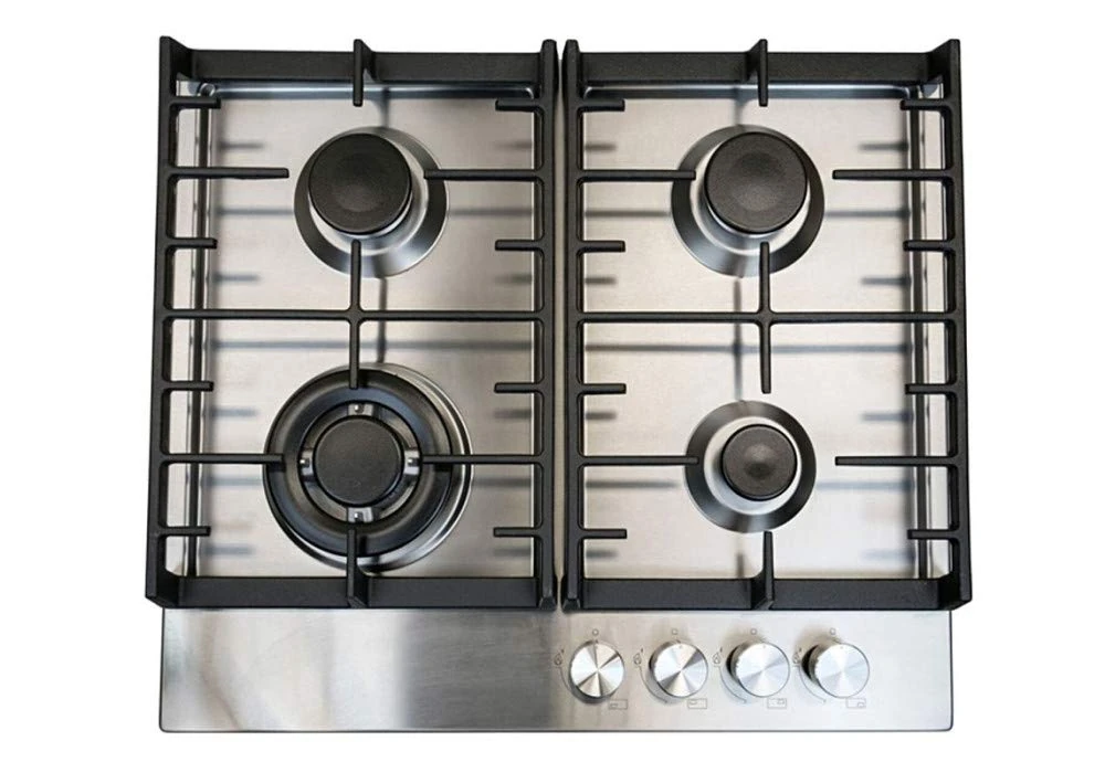 Teknix Signature Collection SCGH61X 60cm Gas Hob with 3.8Kw Wok Burner - Stainless Steel