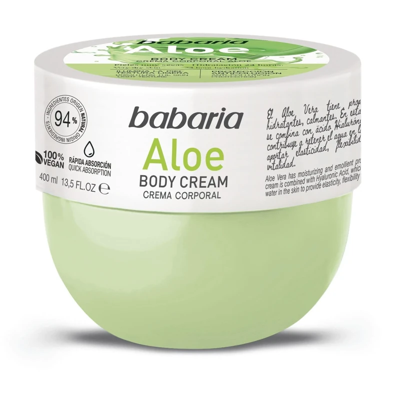 Babaria Aloe Vera Fresh Gel Body Cream, one size