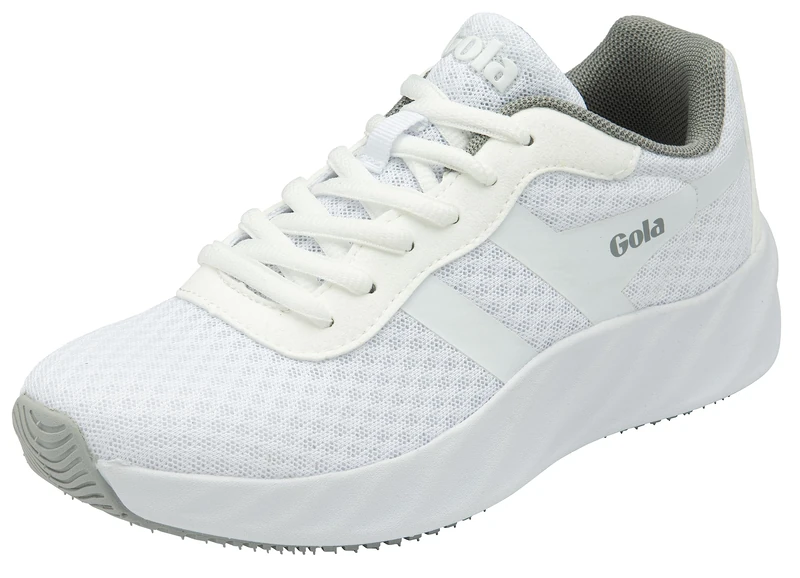 Gola Women's Draken Road Running Shoe, White Grey, 7 UK