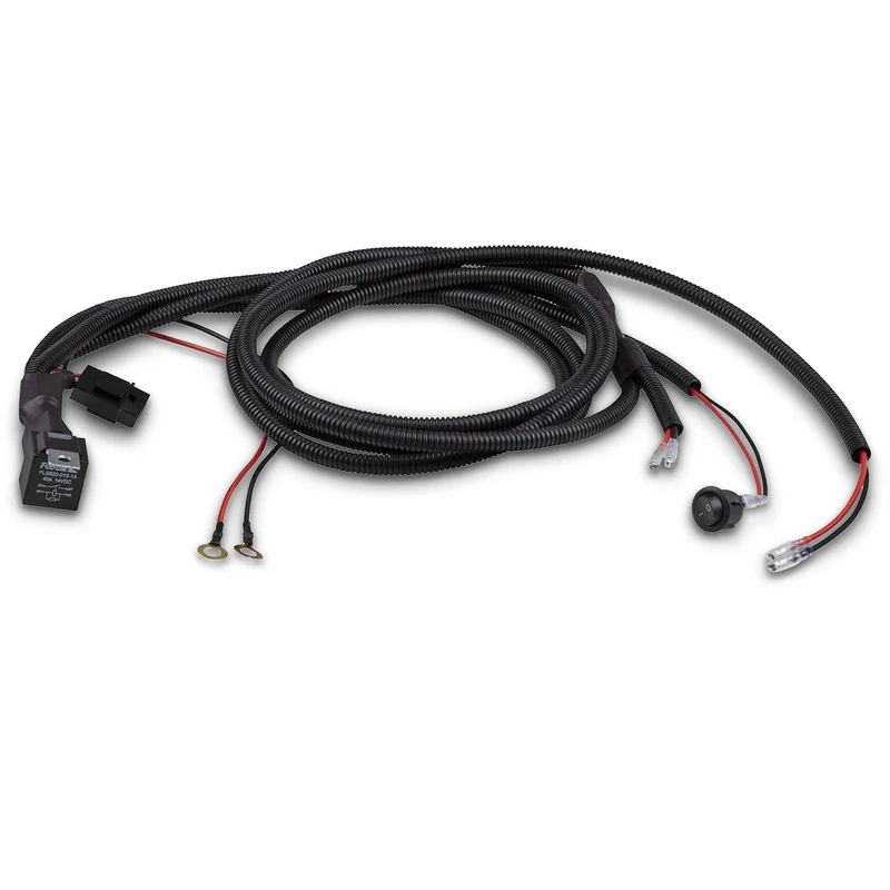 LEDriving WIRE HARNESS AX 2LS, wiring harness for car light strips, light bar wiring harness kit, cable set for installing two light sources, adapter for car headlights