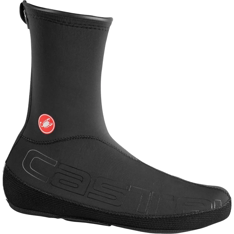 CASTELLI 4520537-110 DILUVIO UL SHOECOVER Shoe covers Men's BLACK/BLACK Size L/XL