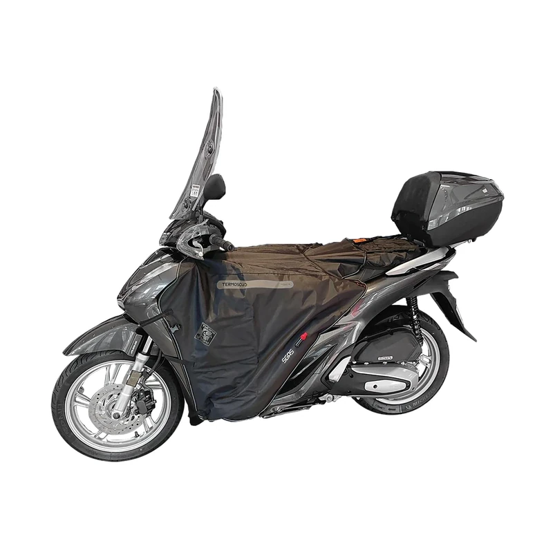 Tucano Urbano Termoscud R212 Scooter Leg Cover for Honda SH 125/150 Original S.G.A.S. Patent Anti-Flapping Scooter Thermoshield Triple Layer Hydroscud Watertight Thermal CE Certified