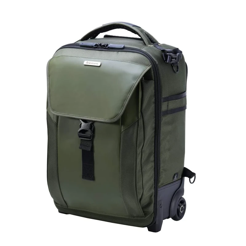 Vanguard VEO Select 59T 2-wheel Backpack/Roller Case - Green