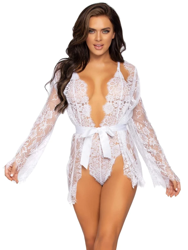 Leg Avenue Womens Costume, White, Large