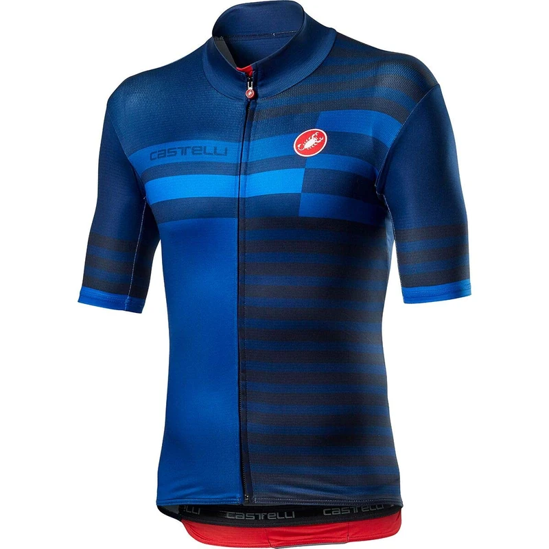 Castelli 4520520-414 Mid Weight PRO Jrsy Men's T-Shirt Savile Blue S