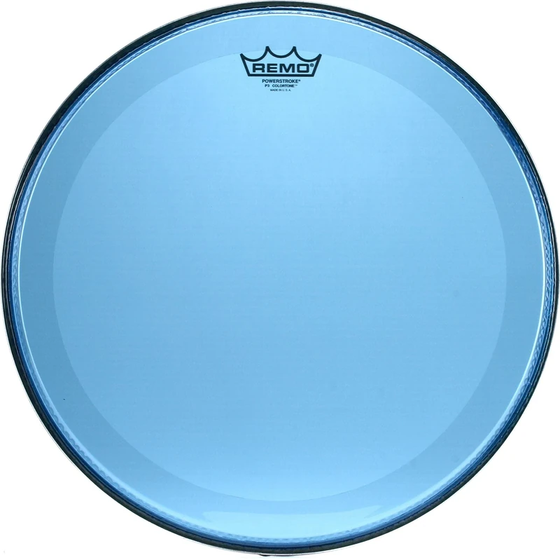 Remo Colortone Powerstroke 3 P3-1316-CT-BU Drum Head Clear 16 Inches Blue