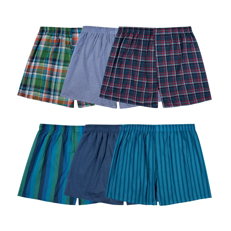 Fruit of the Loom Men's Tag-Free Boxer Shorts - XXL (6 Pack)
