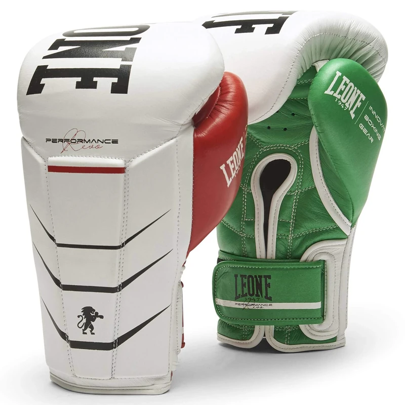 LEONE 1947 REVO PERFORMANCE BOXING GLOVES white/14OZ - GN110