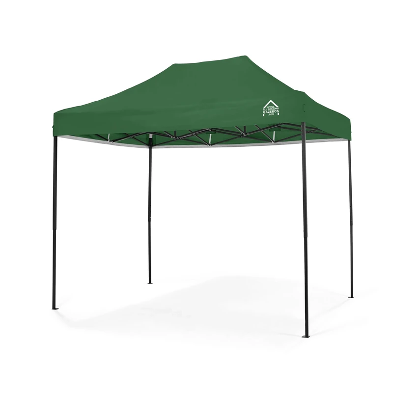 All Seasons Gazebos 3x2m Heavy Duty Fully Waterproof Pop up Gazebo With Accessory Pack - Green