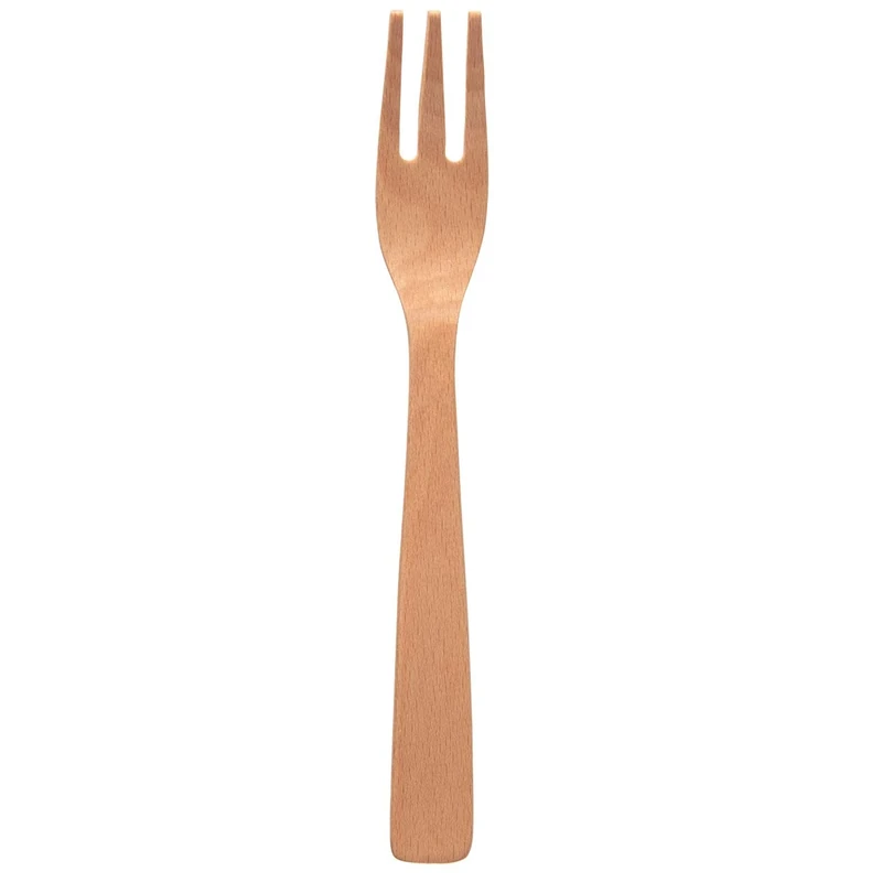 MUJI - Beech Table Fork, Wood, Small