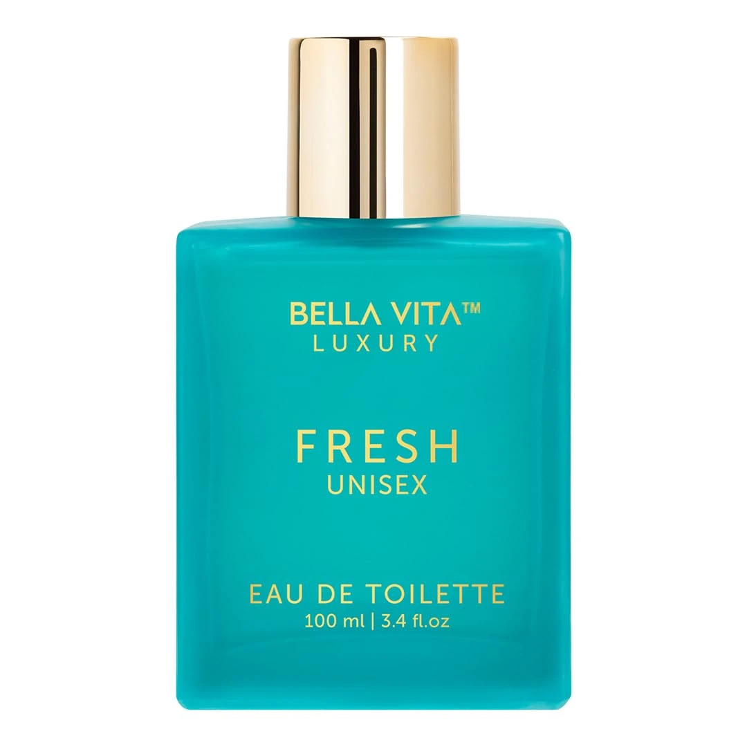 Bellavita Luxury FRESH Eau de Toilette | 100 ml | Unisex Perfume for Men and Women | Gift choice for Birthday and Anniversary