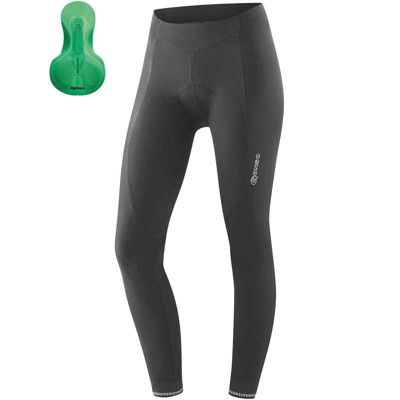Gonso Sitivo Tight W, Long women's cycling shorts, With Sitivo Comfort seat pad, High elasticity, Comfort waistband and leg zipper with fastener, Tight fit
