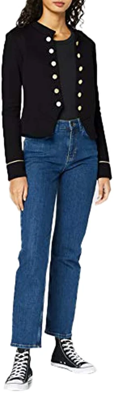 ONLY Women's ONLANETTA L/S Blazer SWT Blazer, Opacity, Black, M - Image 1