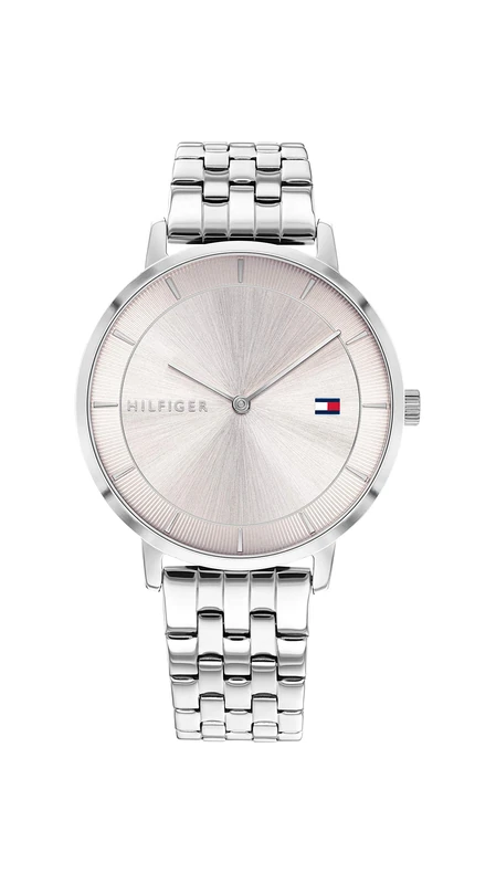 Tommy Hilfiger Analogue Quartz Watch for Women with Silver Stainless Steel Bracelet - 1782283