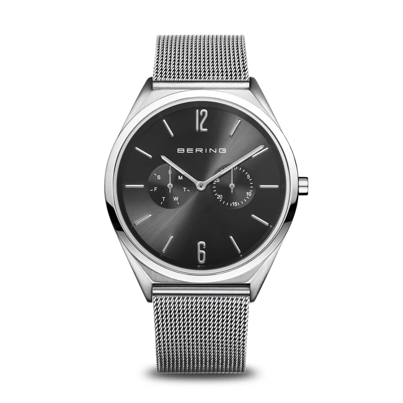 BERING Unisex Ultra Slim Analog Quartz Watch 17140-002