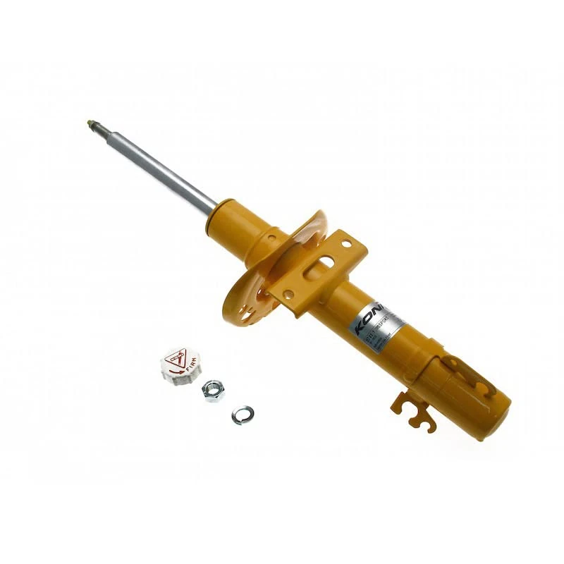 KONI Sport Shock absorber compatible with Audi A1 (GBA) 18- & Seat Ibiza (6F/KJ1) & VW Polo 6 (2G/AW1/BZ1) & Skoda Scala 19-1.0 TSI, 1.5 TSI, 1.6 TDI, excl. SCC, HD - Front axle (8741-1608Sport)