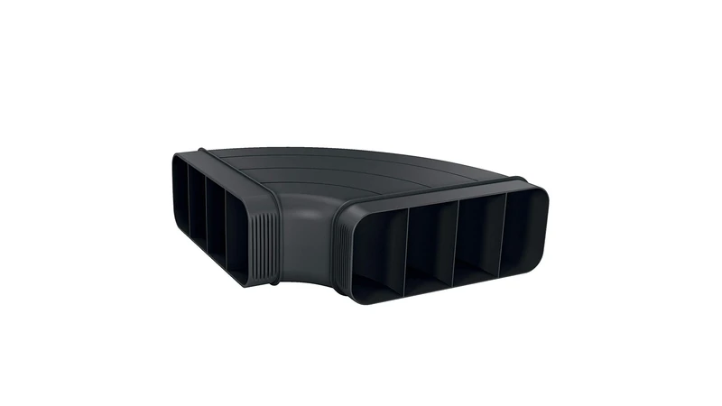 Bosch HEZ9VDSB1 Accessory for Heat/Installation Accessories / 90° Flat Channel Elbow Horizontal