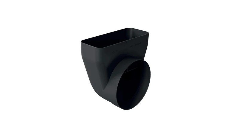 Bosch HEZ9VDSI1 Accessory for Heat/Installation Accessories / 90° Round Flat Adaptor Element/Vertical Air Outlet