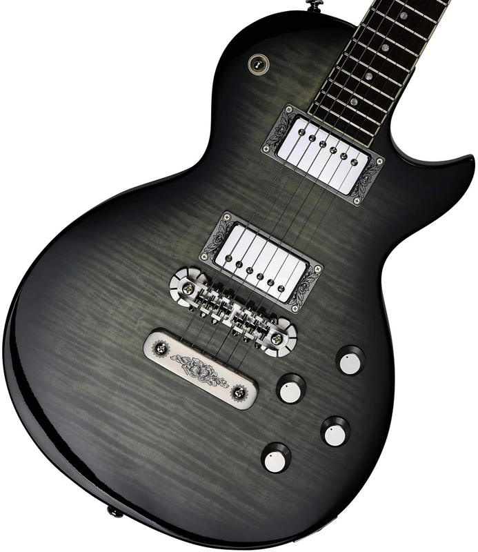 ZEMAITIS Solid-Body Electric Guitar - Quilted Maple Veneer