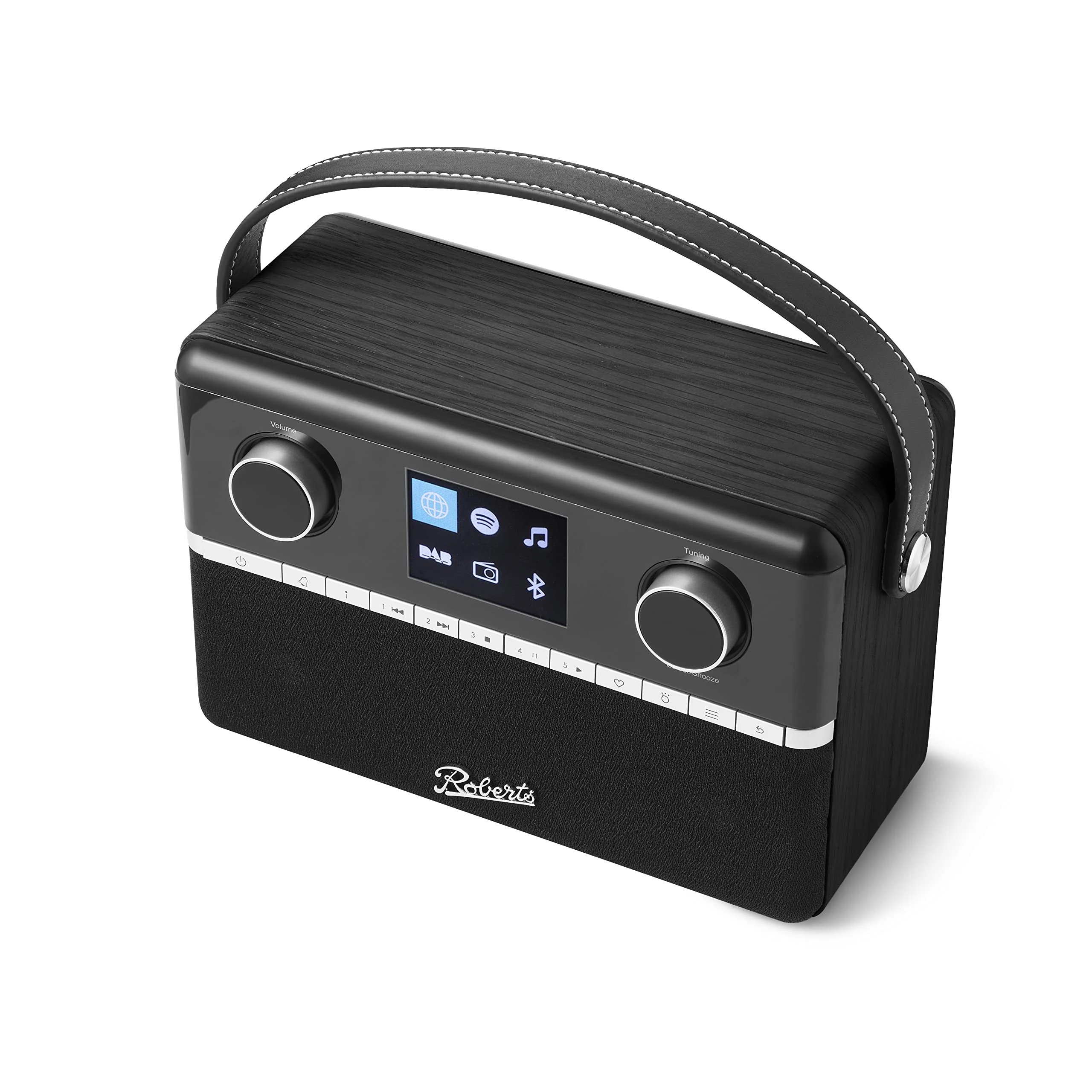 Roberts Stream94i DAB+/DAB/FM Internet Radio with Spotify Connect and Added Bluetooth - Black