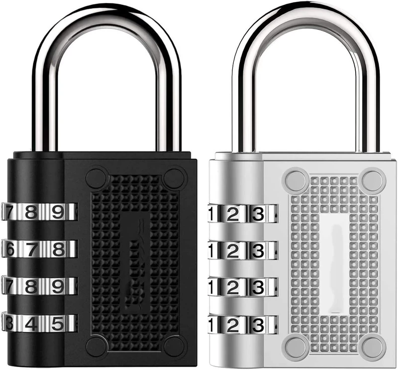 Number Code Lock for School Locker & Gym Gate - Coded Padlock Locker Lock