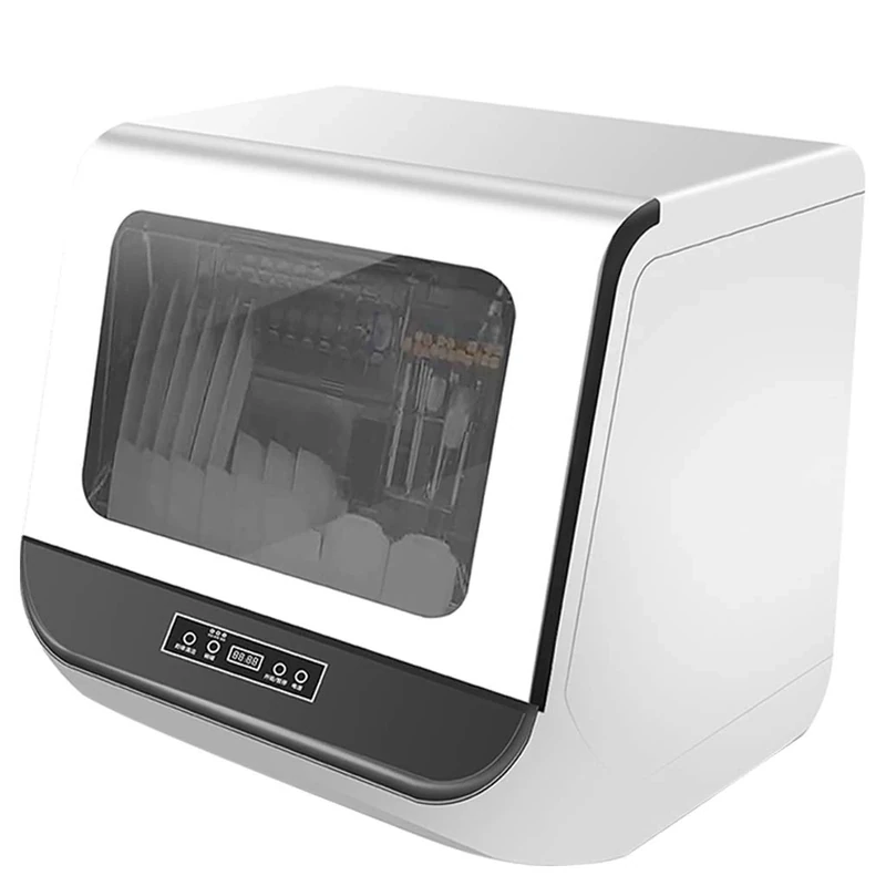 OCYE Small Dishwasher - 6 Sets, 70C Temp, Touch, No Install