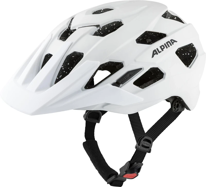 ALPINA Unisex - Adult, ANZANA TOCSEN cycling helmet, white matt, 57-61 cm