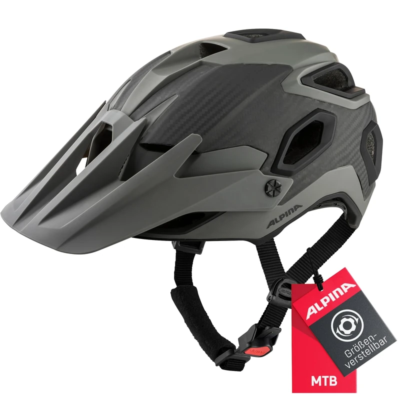 ALPINA Unisex - Adult, ROOTAGE cycling helmet, coffee-grey matt, 57-62 cm