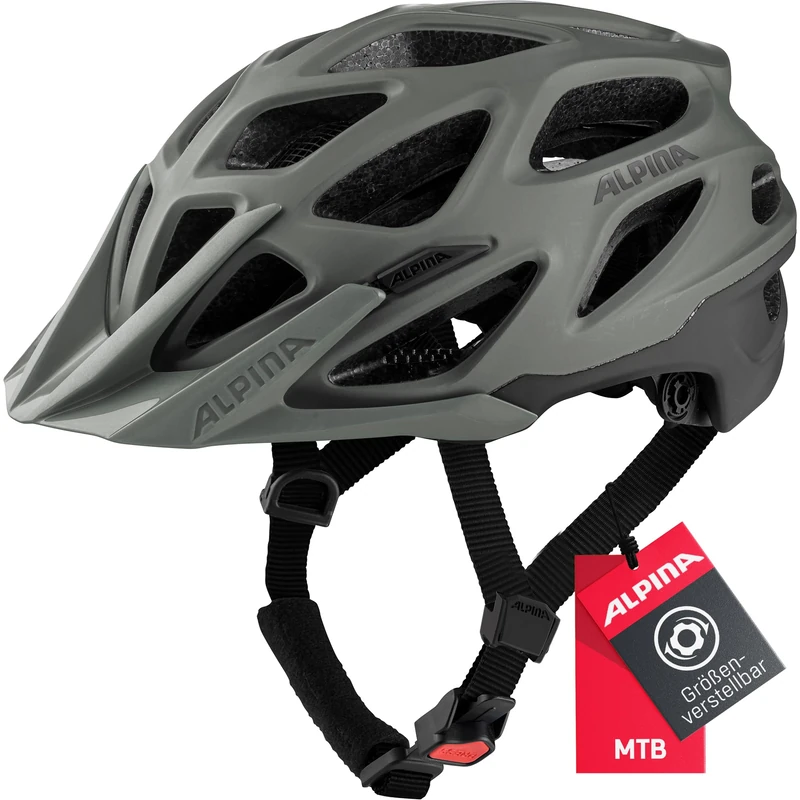 ALPINA Unisex - Adult, MYTHOS 3.0 L.E. cycling helmet, coffee-grey matt, 57-62 cm