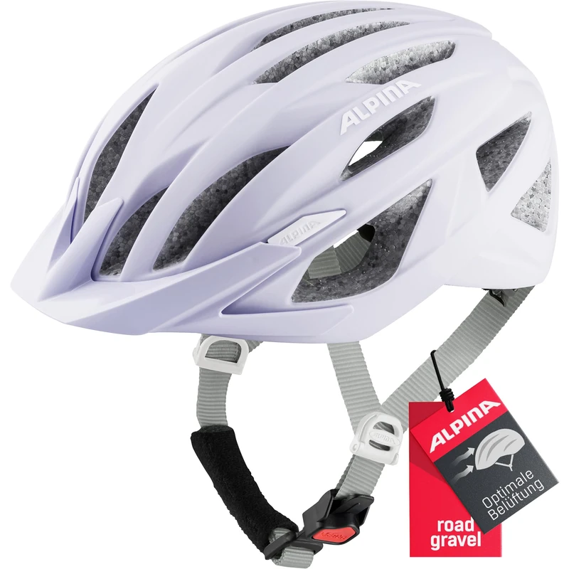 ALPINA Unisex - Adult, PARANA cycling helmet, pastel rose matt, 55-59 cm