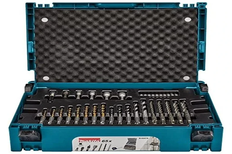 Set of SDS-Plus Drill bits and Screwdriver bits (65 pcs) - MAKITA B-69478