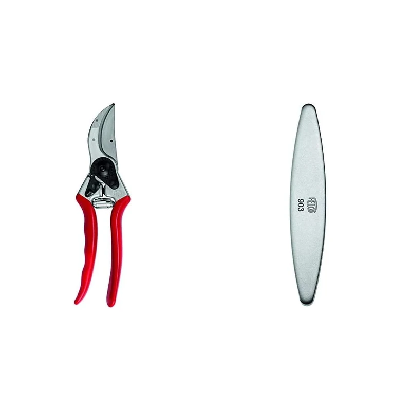 FELCO Model 2 Secateurs (Large) & Model 903 Sharpener (Diamond Steel)