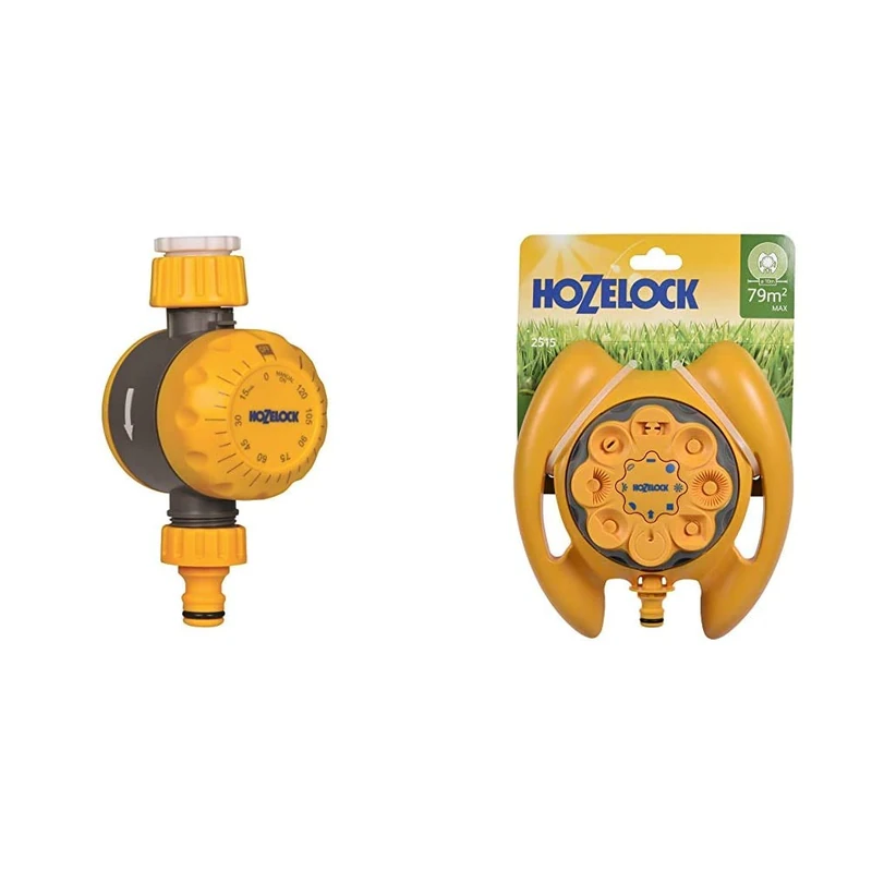 Hozelock Auto Off Controller & Multi Sprinkler 79m²