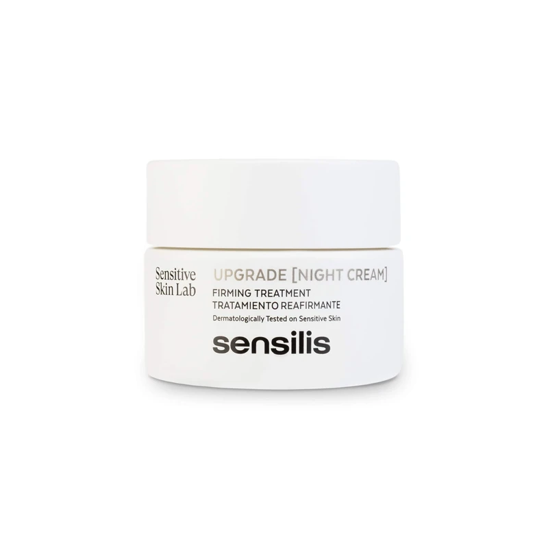 Sensilis Upgrade Firming, Regenerating and Anti-Ageing Night Cream for Sensitive Skin 50 ml