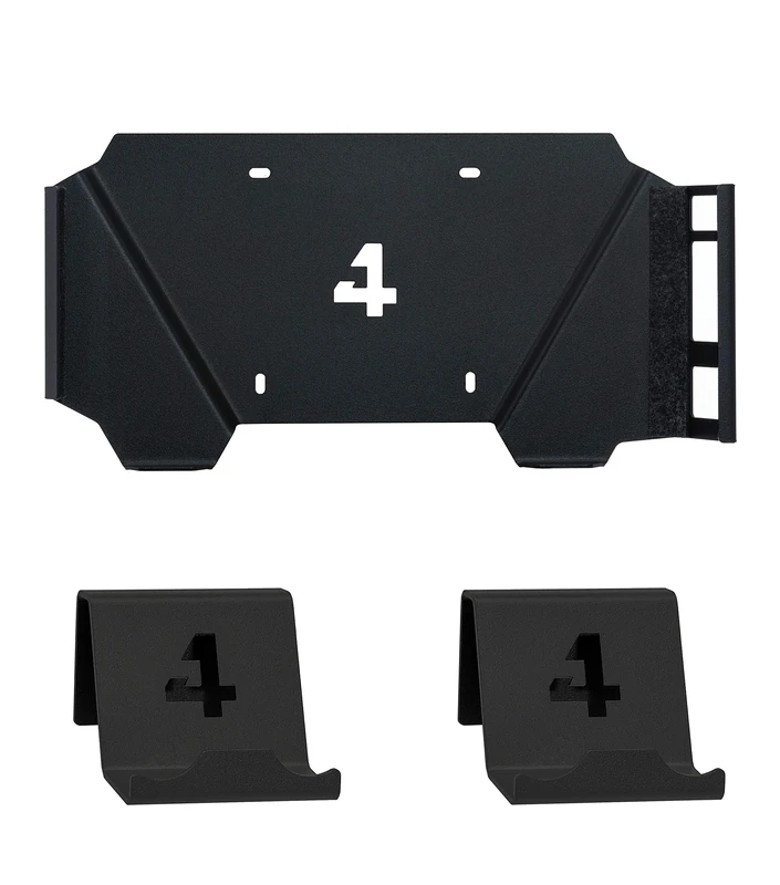 4mount Wall Mount Bracket Playstation 4 Pro Bundle Black