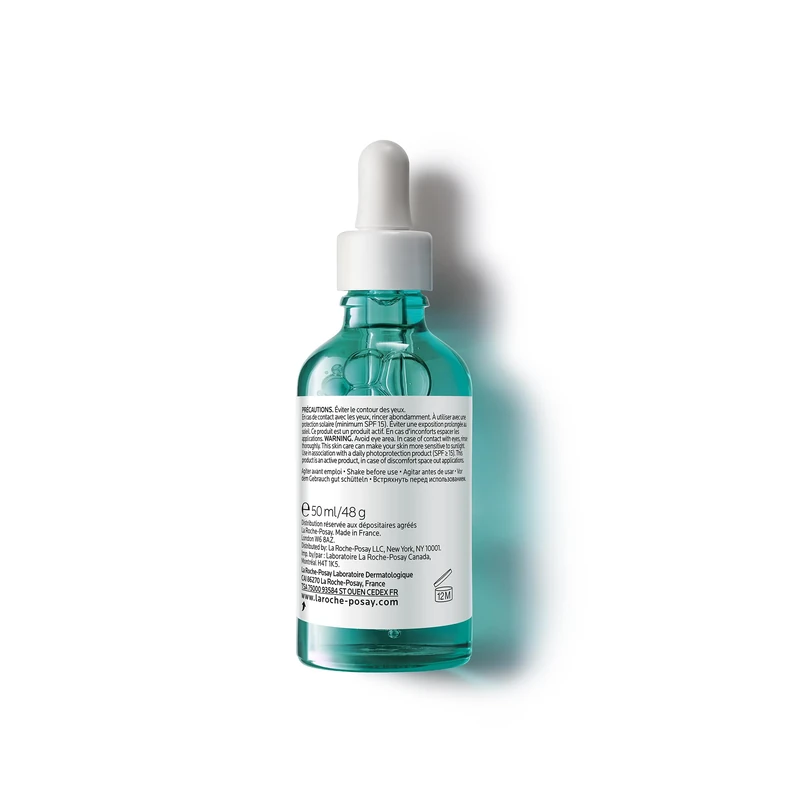 La Roche Posay Effaclar Anti-Aging Facial Serum with Salicylic Acid, Glycolic Acid & Niacinamide, Ultra Concentrated, Targeted Treatment for Blemishes, Fine Lines & Large Pores, 30ml