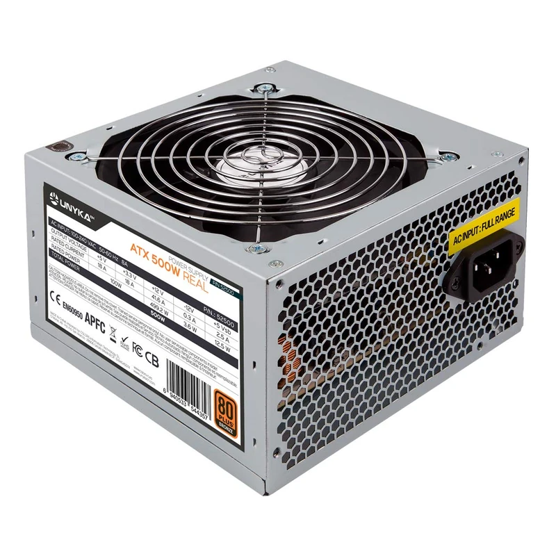 UNYKAch Power supply ATX 500 W 80+ bronze