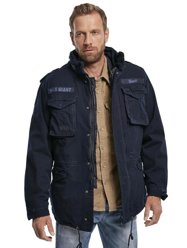 Brandit M65 Giant Jacket, Farbe: navy, Größe: 6XL