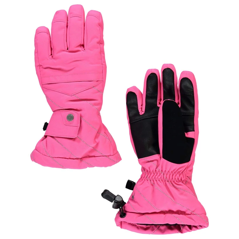 Spyder Girls Synthesis Gloves, Girls, Bryte Bubble, XL