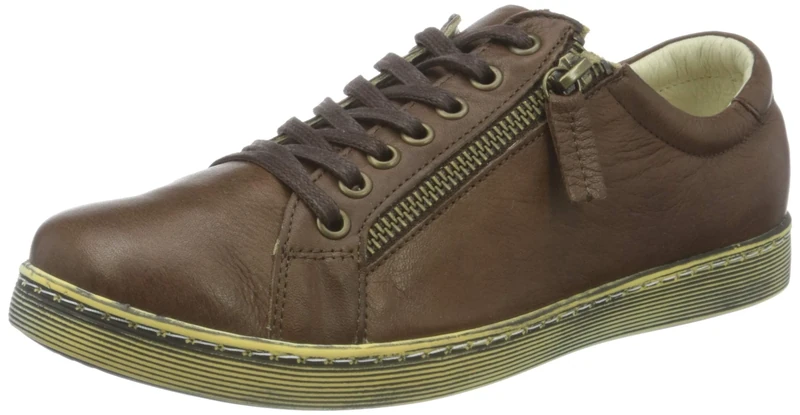 Andrea Conti Women's 346839 Sneaker, Darkbrown, 2 UK