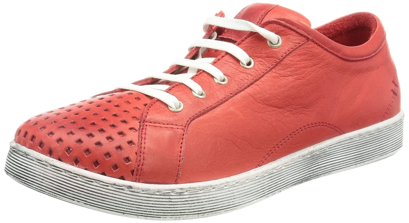 Andrea Conti Women's 61719 Sneaker, Rot, 6 UK