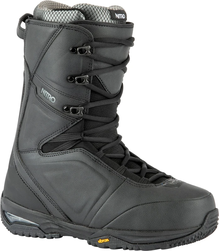 Nitro Men's Team STND Boot '22 Snowboard Boot, Black, 325 - Image 1