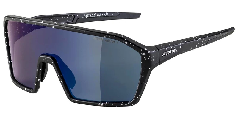 ALPINA Unisex - Adult, RAM Q-LITE sports glasses, black blur matt, One Size